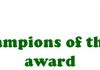 The Champions of the Earth award