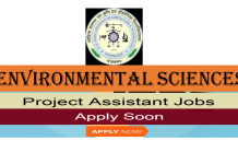 GBPUAT Pantnagar Recruitment 2021: environmental sciences Jobs Vacancy in Govind Ballabh Pant University of Agriculture and Technology, Uttarakhand.